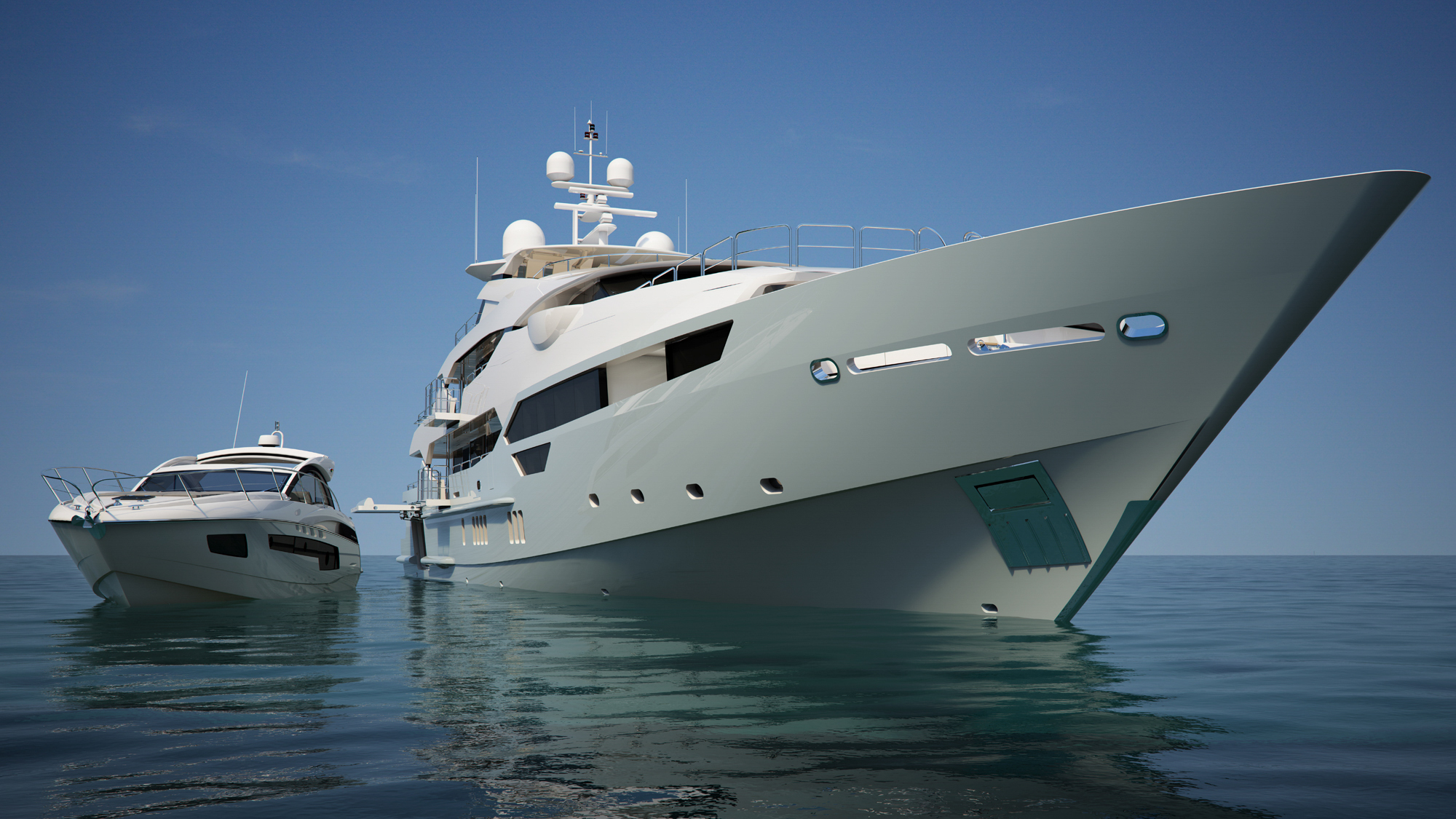 Sunseeker 155 Yacht ARC CGI