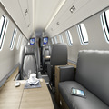 Private Plane Jet Interior ARC CGI