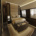 Private Plane Jet Interior Bedroom ARC CGI