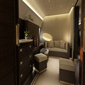 Private Plane Jet Interior Lobby ARC CGI