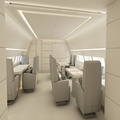 Private Plane Jet Interior Model ARC CGI