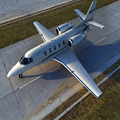 Private Plane Jet Runway ARC CGI
